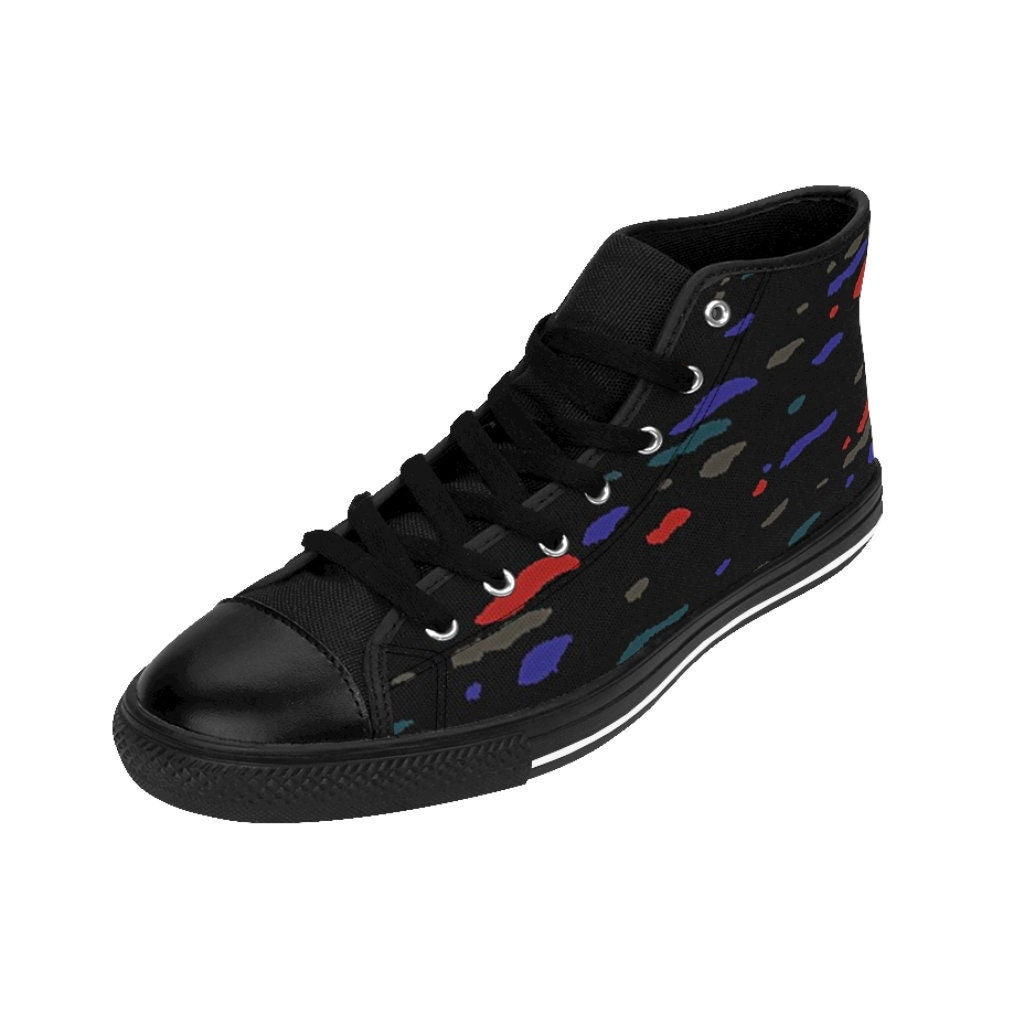 Race Confetti Men's High-top Sneakers