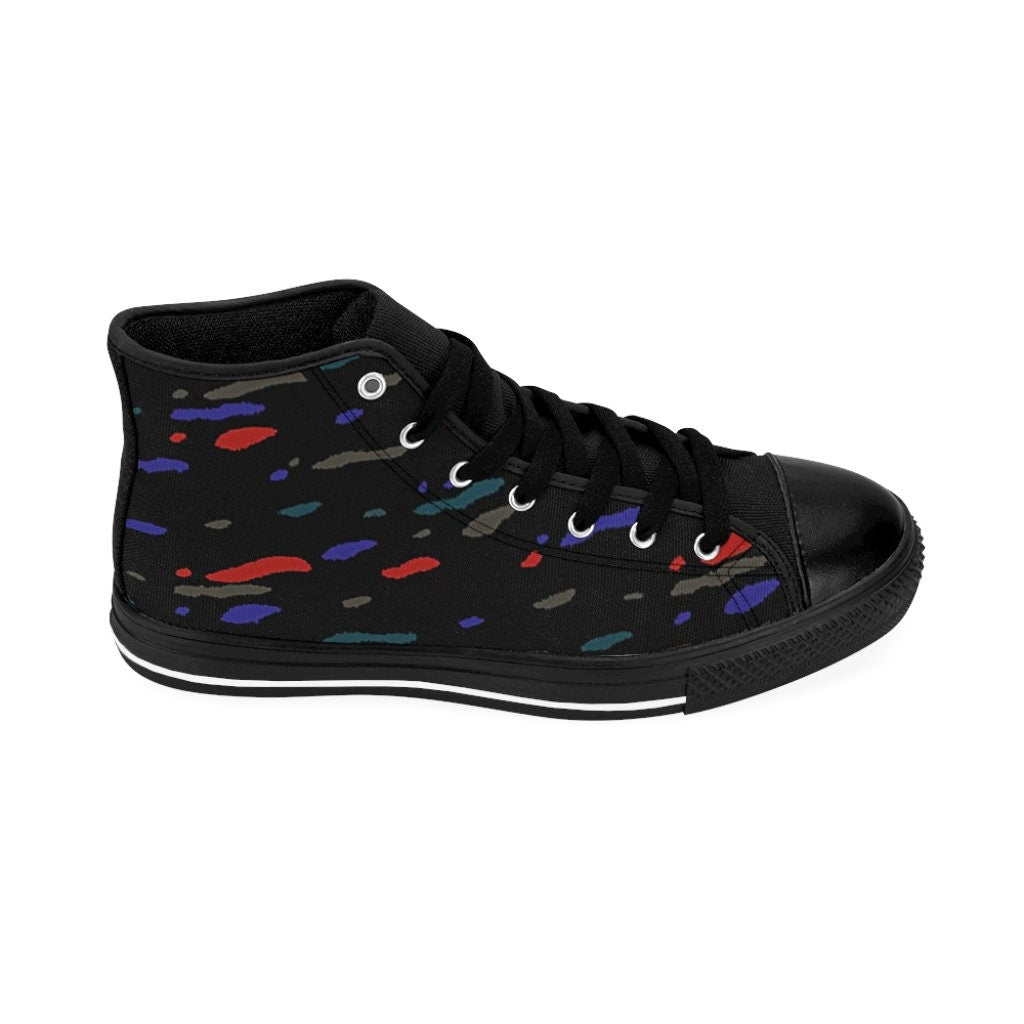 Race Confetti Men's High-top Sneakers