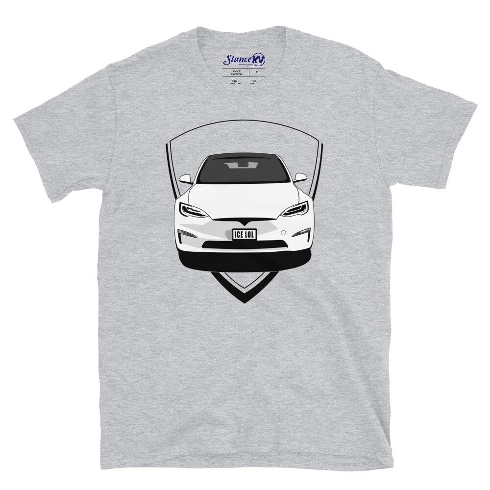 EV Electric Vehicle Short-Sleeve Unisex T-Shirt