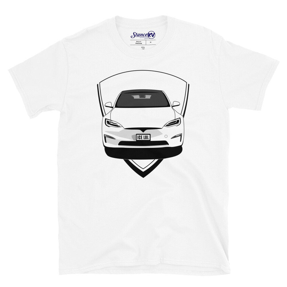 EV Electric Vehicle Short-Sleeve Unisex T-Shirt