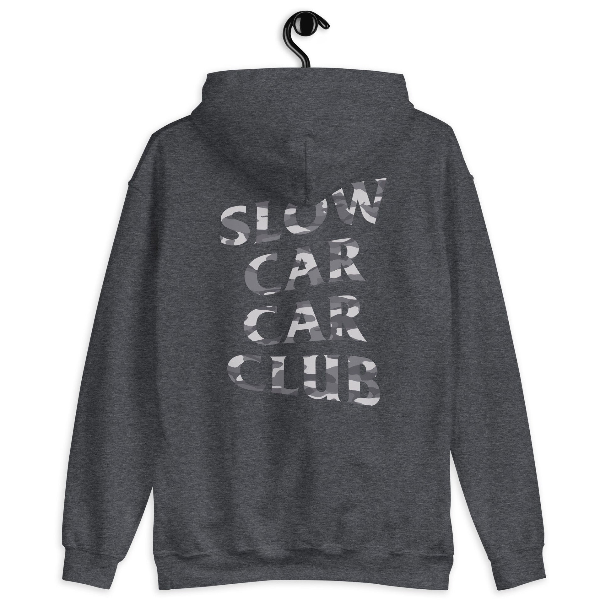 Slow Car Car Club Camo Hoodie