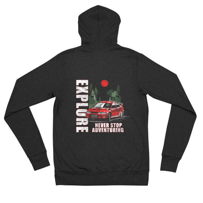 Explore Evo Outdoors Unisex Zip Hoodie