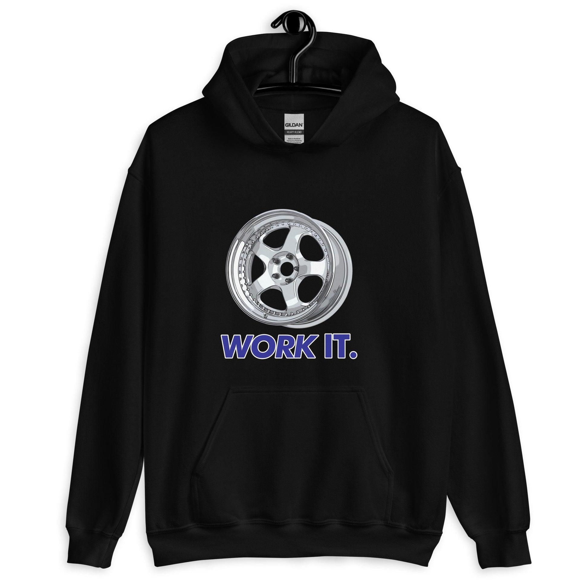 Work It JDM Wheel Hoodie