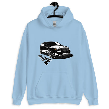 Van Life Caravan Minivan Unisex Hoodie