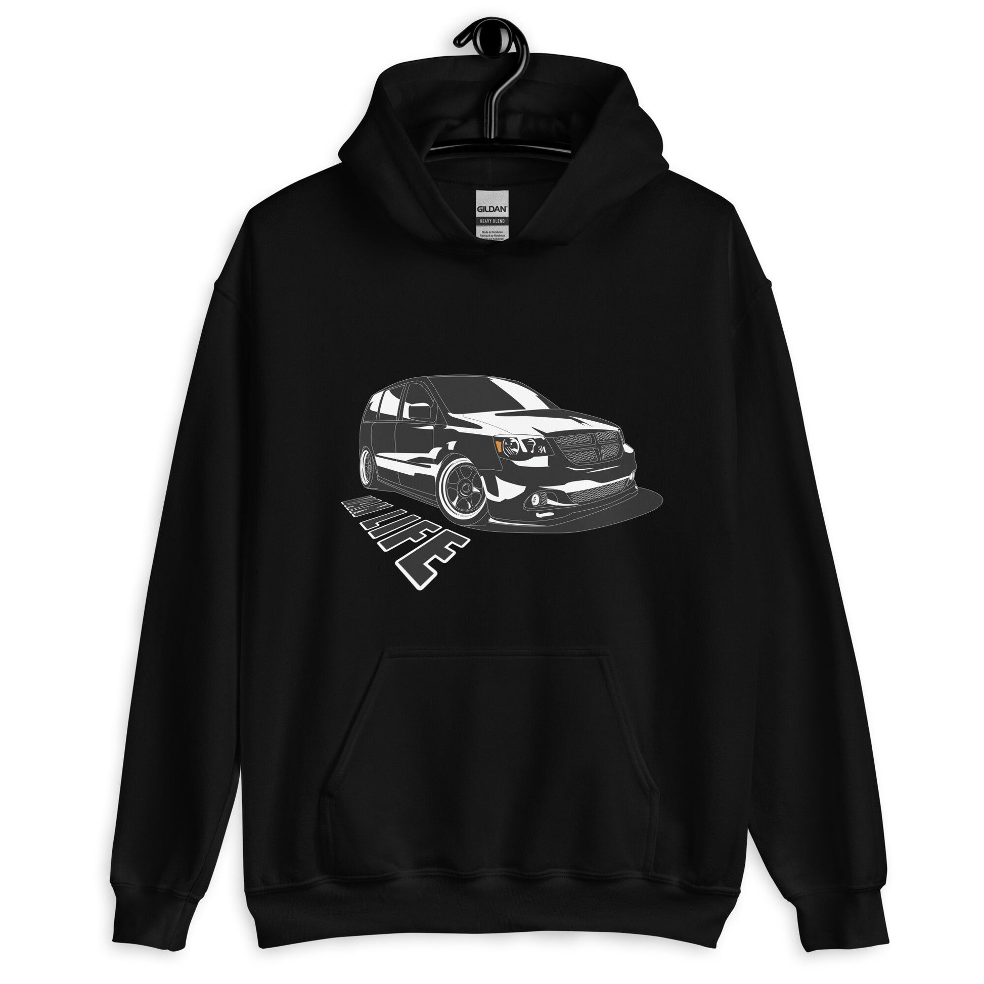 Van Life Caravan Minivan Unisex Hoodie