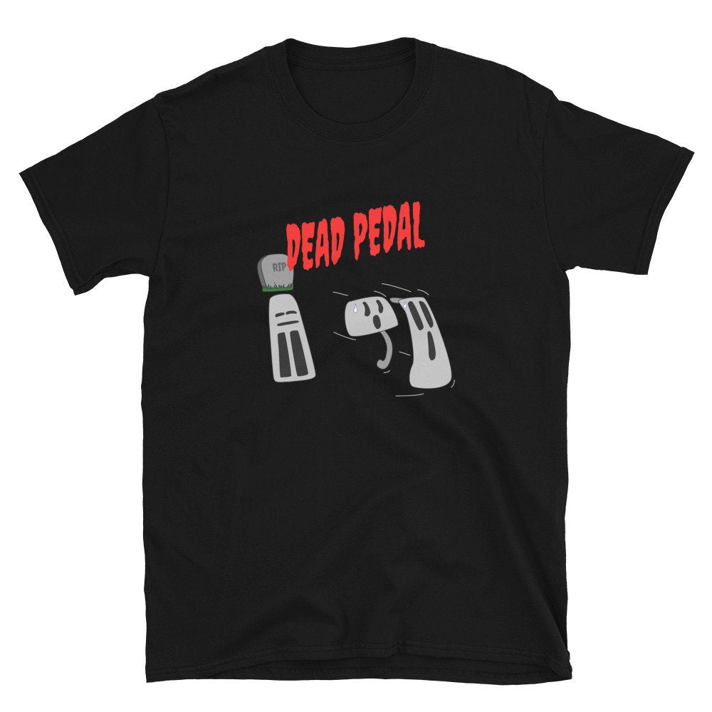 Scary Footrest Dead Pedal Short-Sleeve Unisex T-Shirt