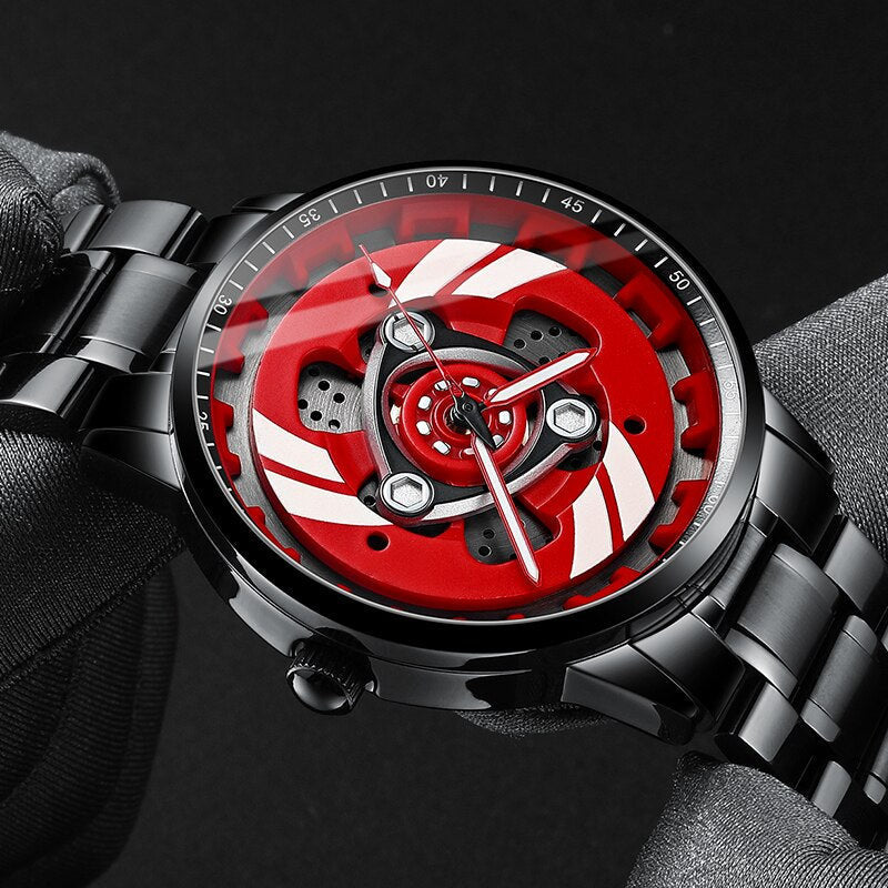 Gyro - Ducati Alloy Wheel Watch, Car Enthusiastic Accessories.