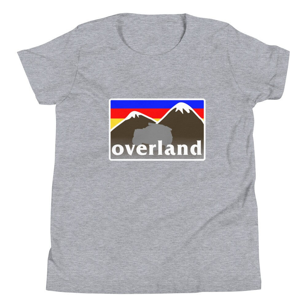 Outdoors Overland SUV Off-Road Youth Short Sleeve T-Shirt