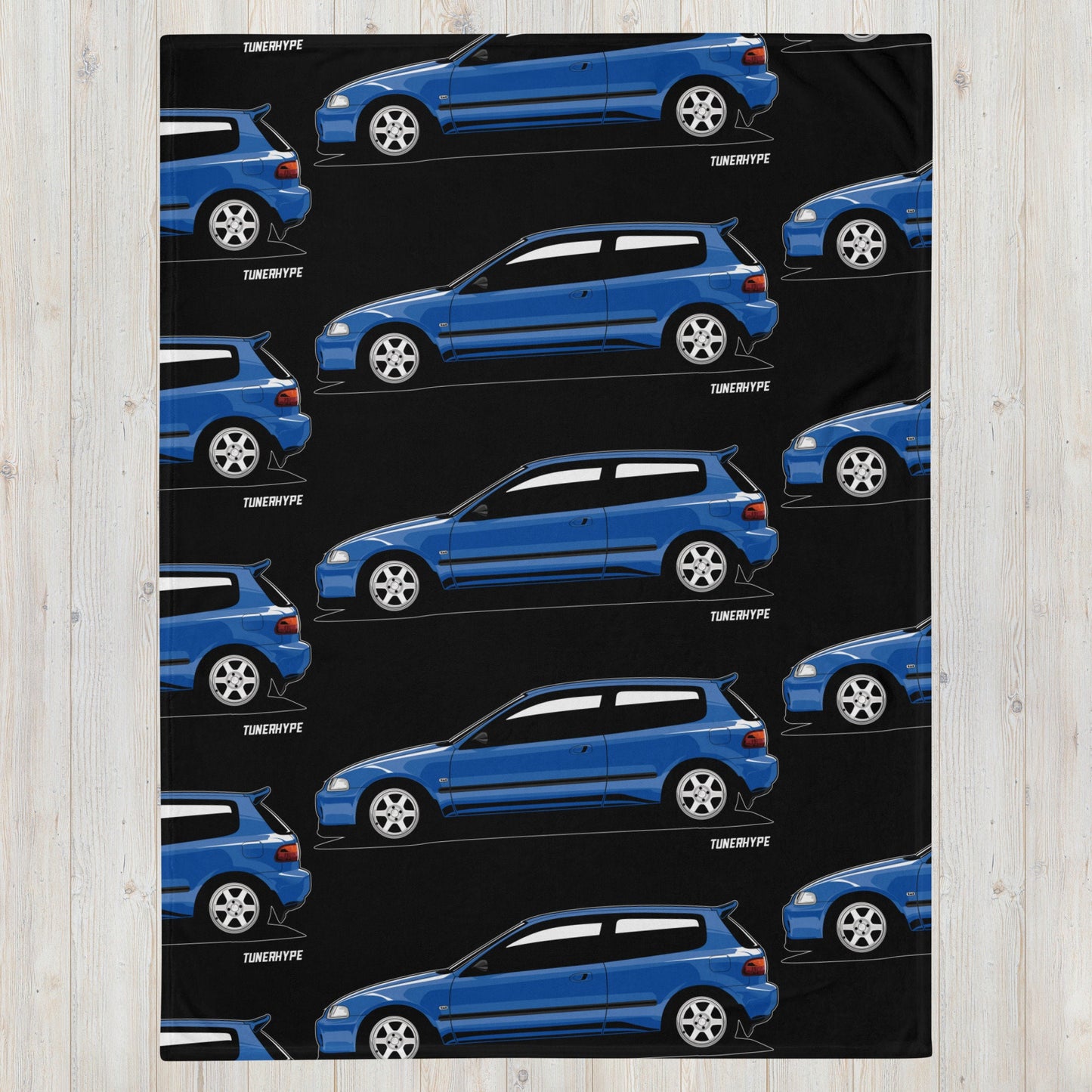 Honda Civic EG Hatchback Blanket - Captiva Blue