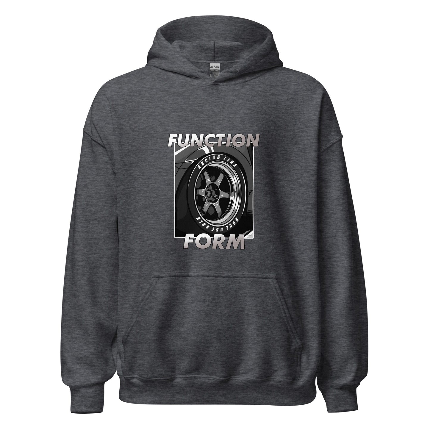 Function Form Wheel Stance Unisex Hoodie