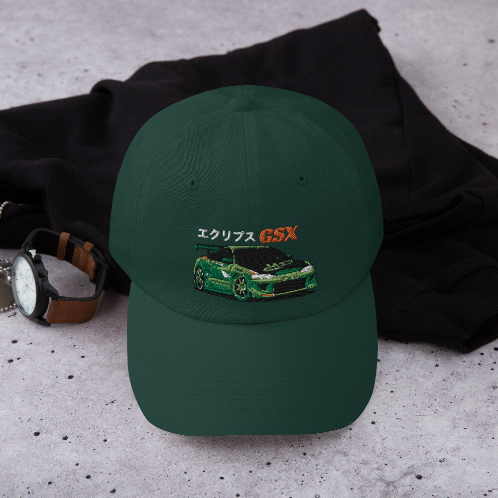 Embroidered Mitsubishi Eclipse GSX "Fast & Furious" Hat