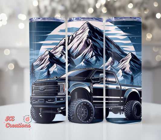 Custom 20oz Stainless Tumbler | Truck 350