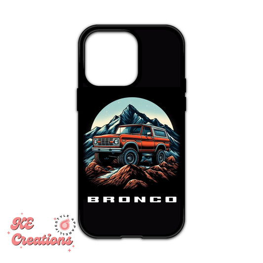 Bronco Custom iPhone 13, 14, 15 Case | Pro, Pro Max, Plus, Mini