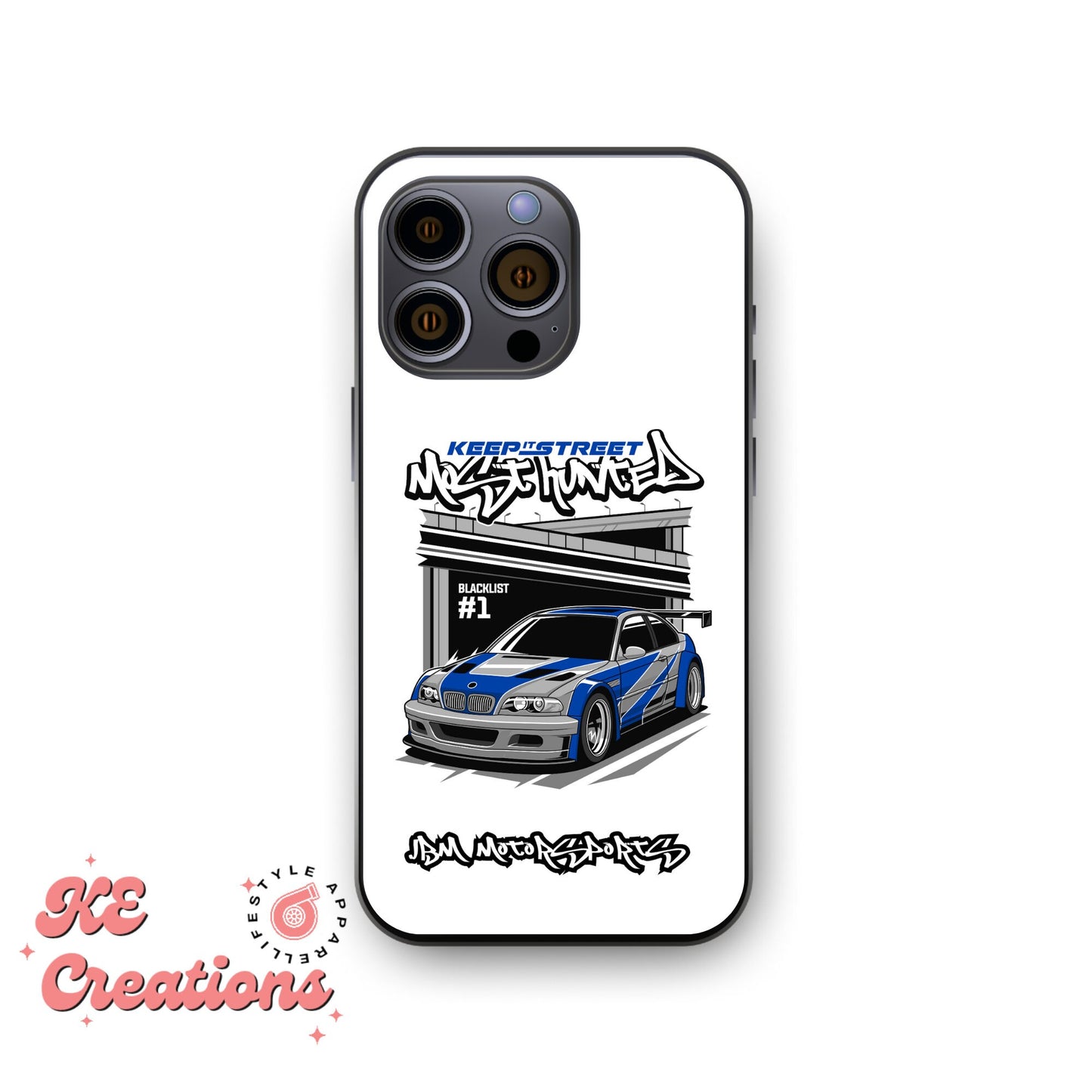 JDM Most Haunted Custom iPhone 13- 14 - 15 Case | Pro, Pro Max, Plus, Mini