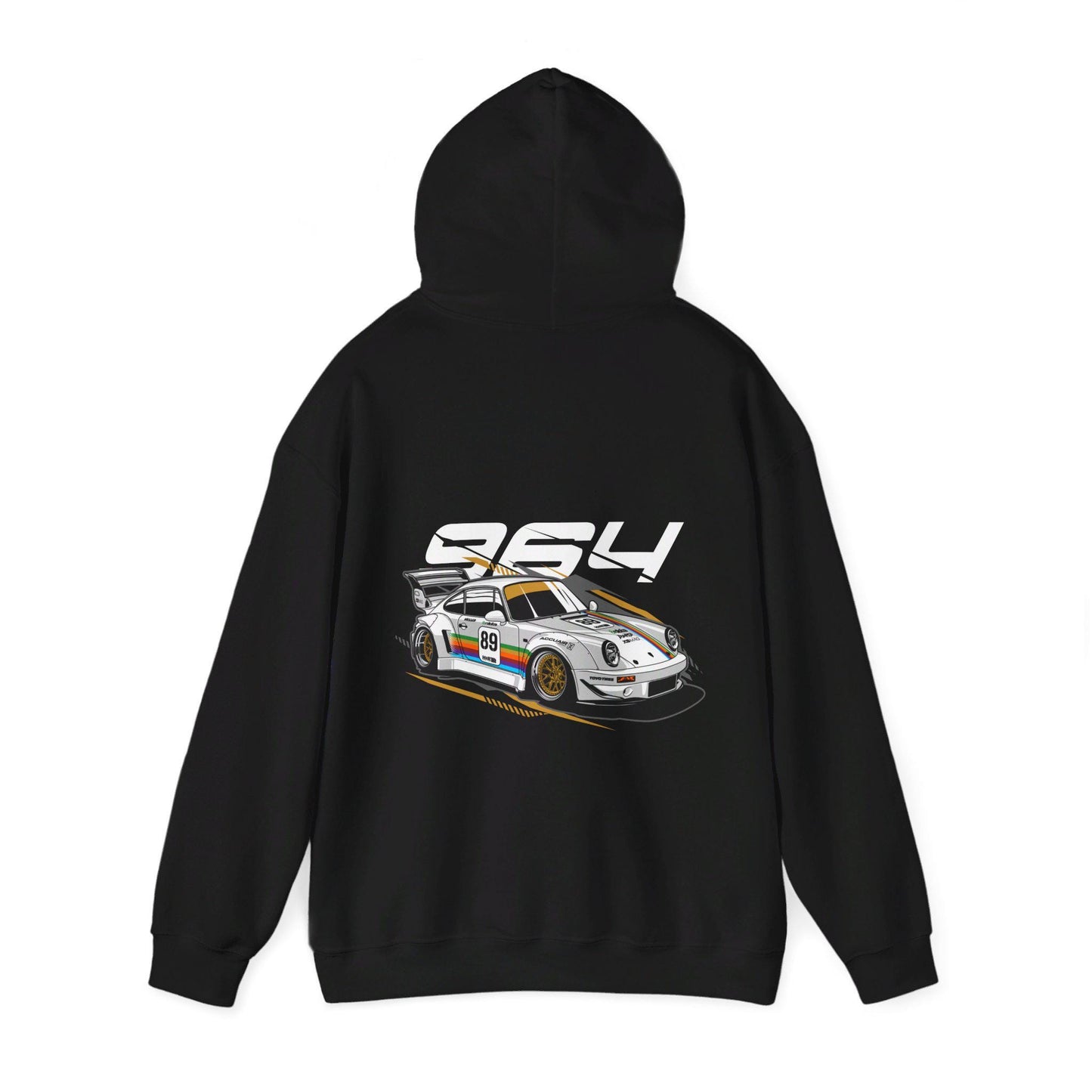 WHITE RACING 964 Unisex Heavy Blend Hoodie