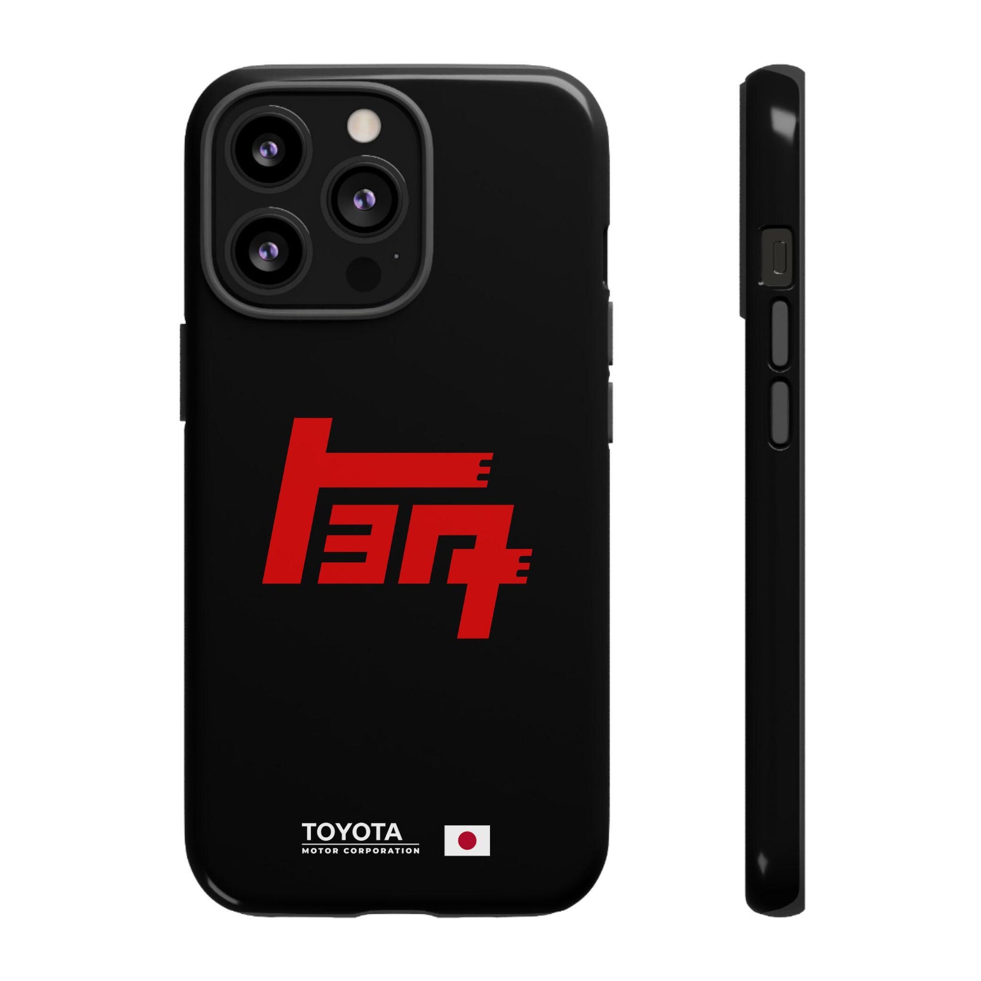 Toyota TEQ Vintage iPhone Case - Classic Car Logo Design, Retro Japanese Style, Cool Accessory, Unique Automotive Phone Cover